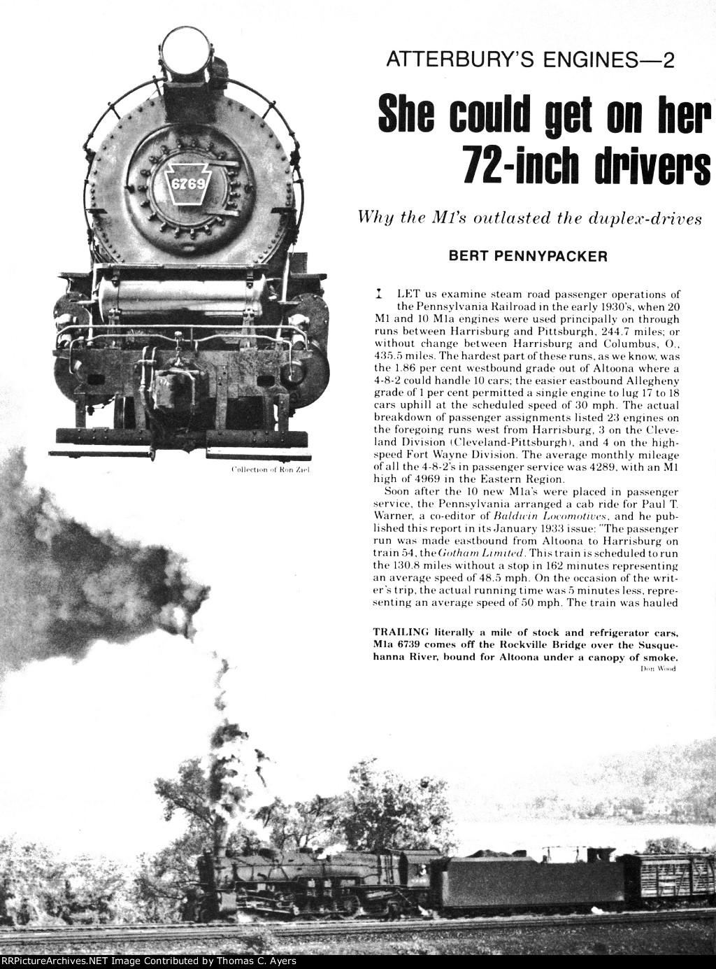 PRR, Atterbury's M-1 Engines: Part 2, Page 44, 1979